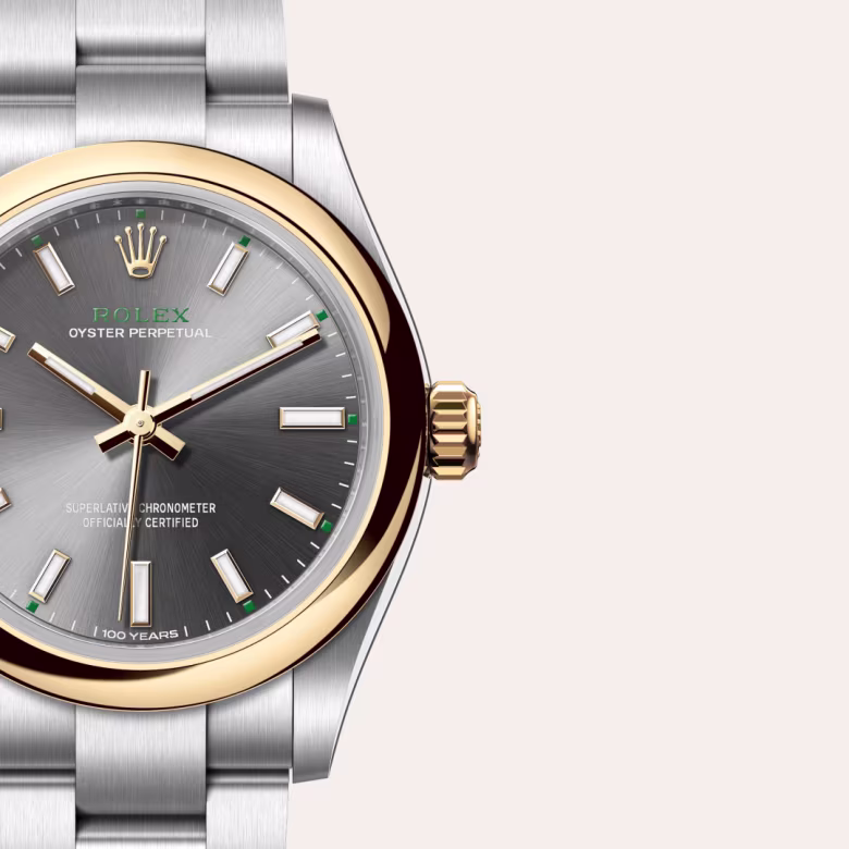 Rolex Oyster Perpetual Yellow Rolesor - combination of Oystersteel and yellow gold M277203-0001 - swiss watch