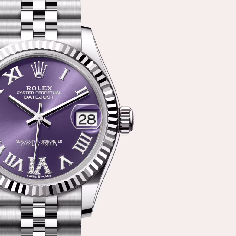Rolex Datejust White Rolesor - combination of Oystersteel and white gold M278274-0026 - swiss watch