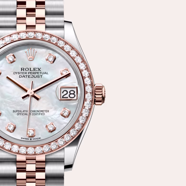 Rolex Datejust Everose Rolesor - combination of Oystersteel and Everose gold M278381RBR-0026 - swiss watch