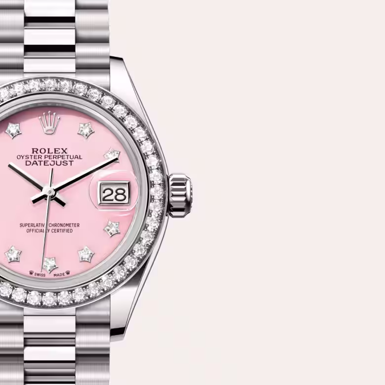 Rolex Lady-Datejust 18 ct white gold M279139RBR-0002 - swiss watch