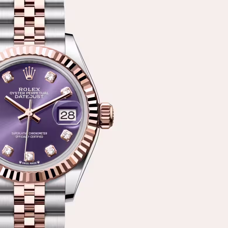 Rolex Lady-Datejust Everose Rolesor - combination of Oystersteel and Everose gold M279171-0015 - swiss watch