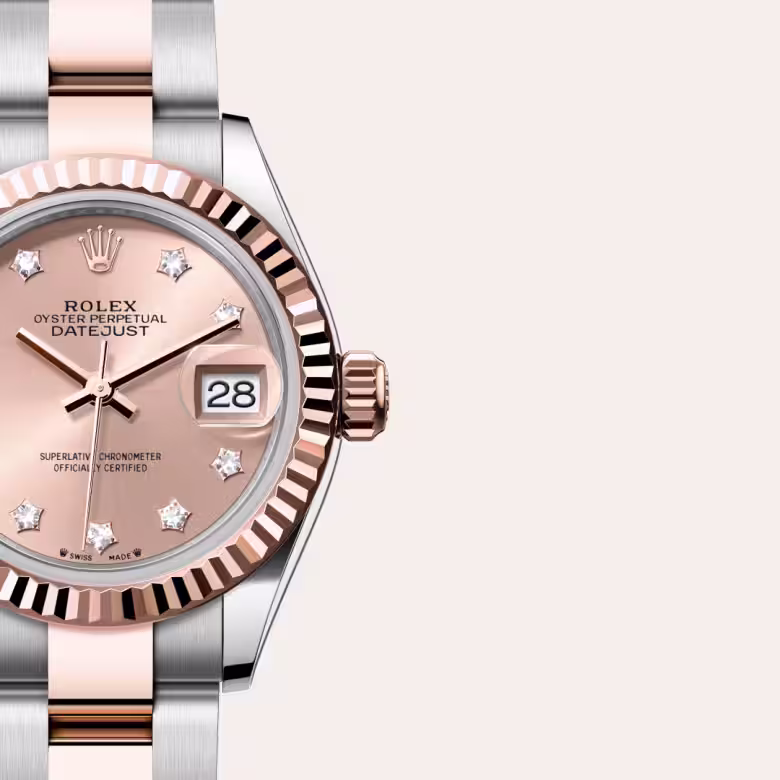 Rolex Lady-Datejust Everose Rolesor - combination of Oystersteel and Everose gold M279171-0028 - swiss watch