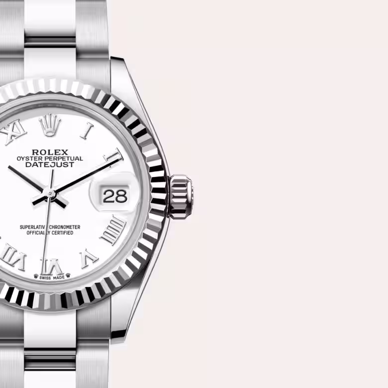 Rolex Lady-Datejust White Rolesor - combination of Oystersteel and white gold M279174-0020 - swiss watch