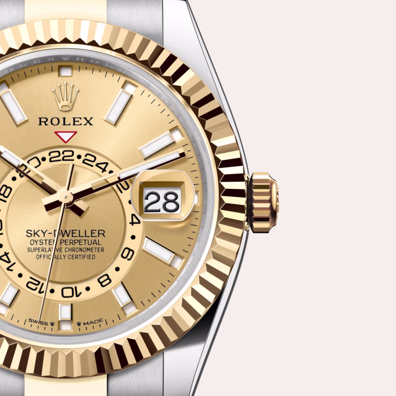 Rolex Sky-Dweller Yellow Rolesor - combination of Oystersteel and yellow gold M336933-0001 - swiss watch
