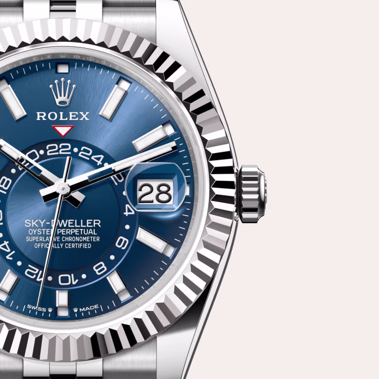 Rolex Sky-Dweller White Rolesor - combination of Oystersteel and white gold M336934-0006 - swiss watch