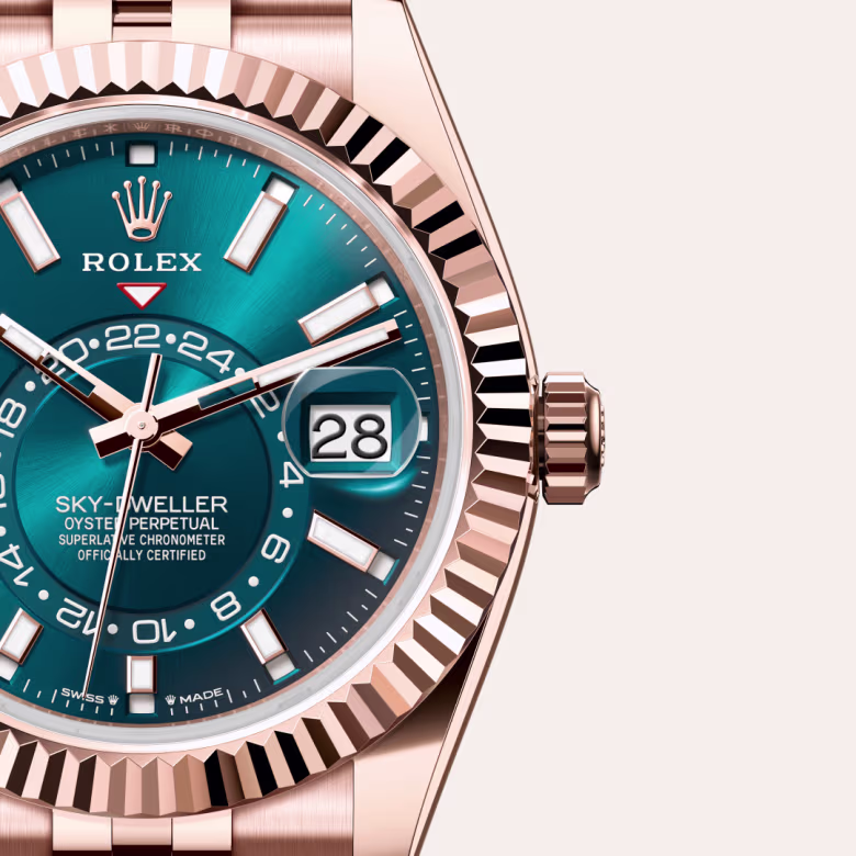 Rolex Sky-Dweller 18 ct Everose gold M336935-0005 - swiss watch