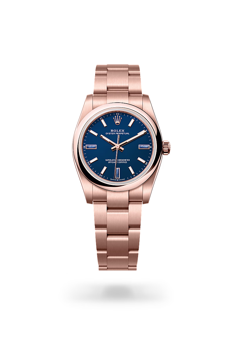 Rolex Oyster Perpetual 18 ct Everose gold M124205-0002 - swiss watch