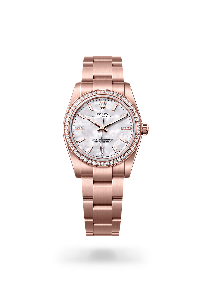 Rolex Oyster Perpetual 18 ct Everose gold M124245RBR-0002 - swiss watch