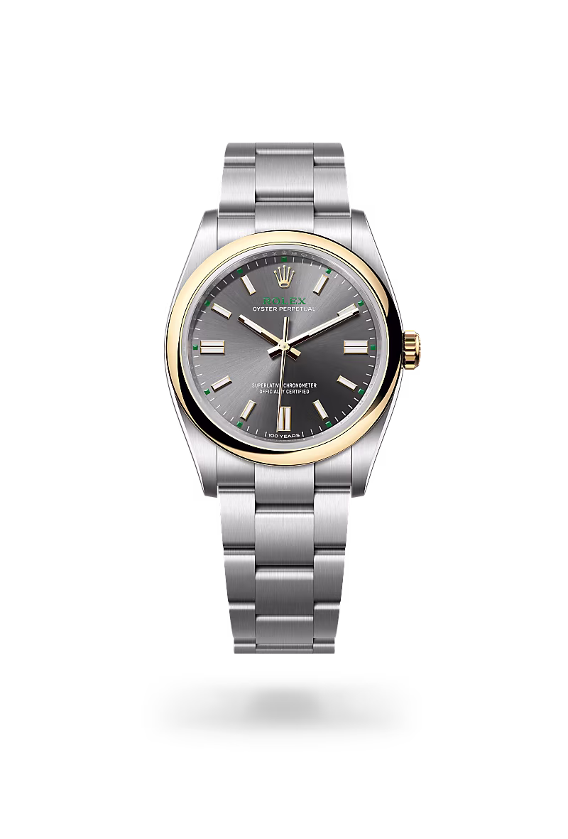 Rolex Oyster Perpetual Yellow Rolesor - combination of Oystersteel and yellow gold M126003-0001 - swiss watch