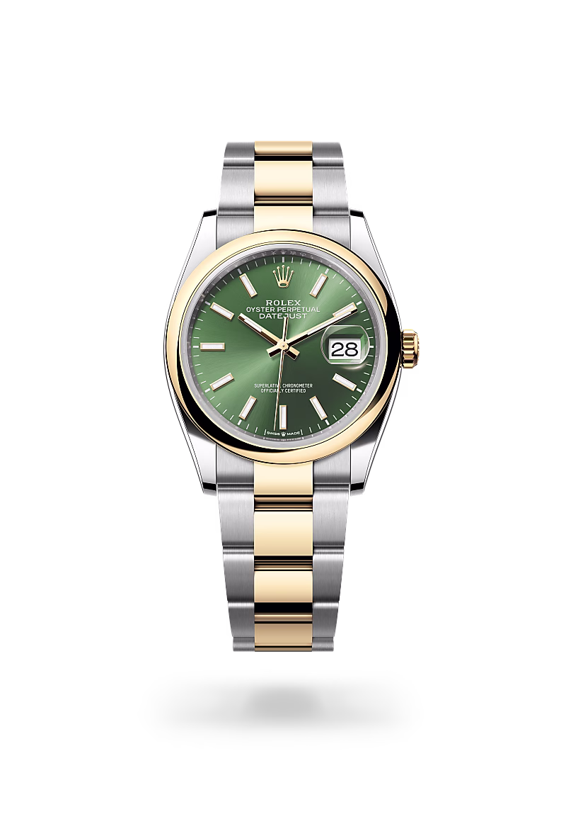 Rolex Datejust Yellow Rolesor - combination of Oystersteel and yellow gold M126203-0058 - swiss watch
