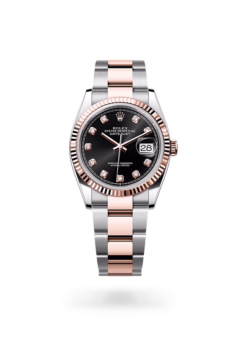 Rolex - Datejust 36 - Oyster, 36 mm, Oystersteel and Everose gold M126231-0020