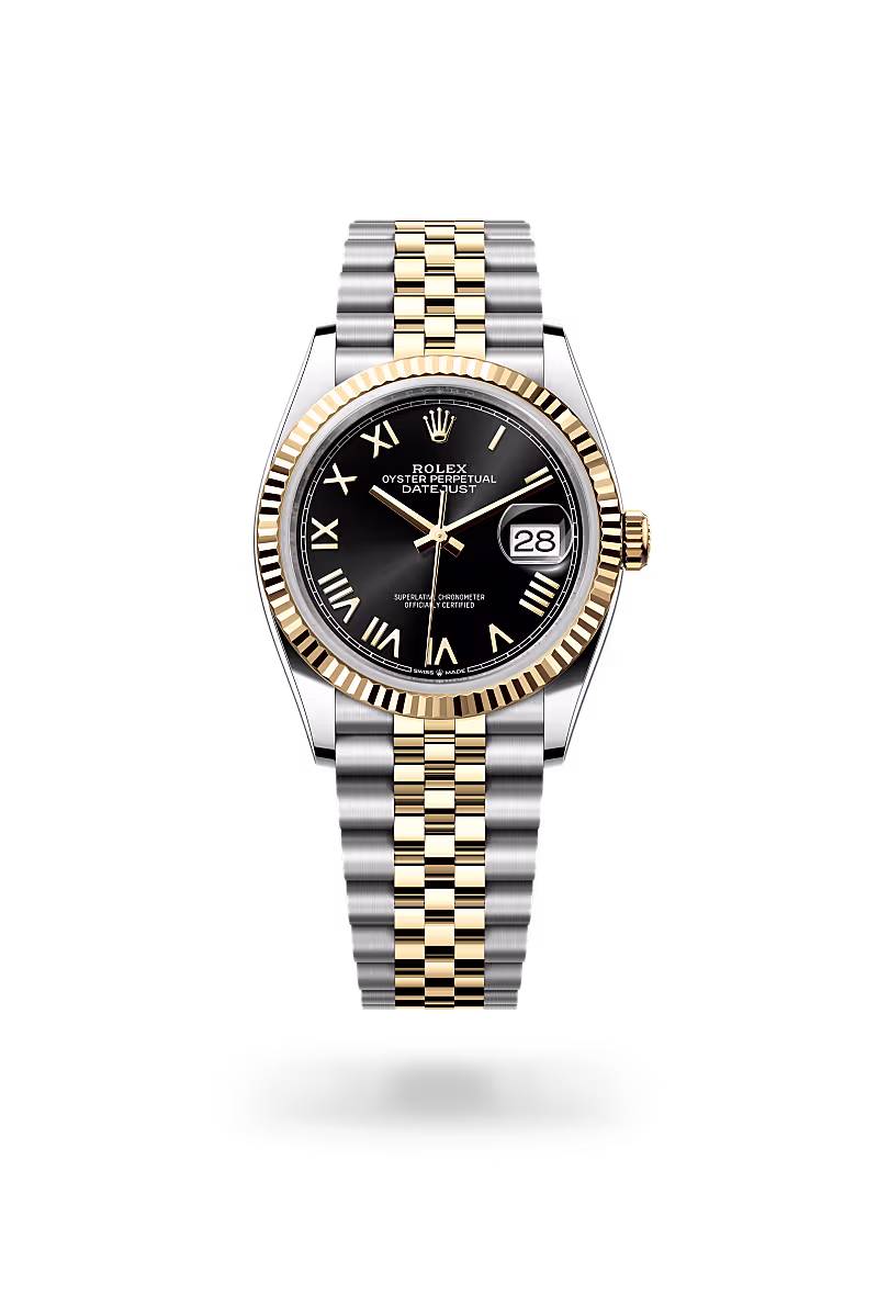 Rolex Datejust Yellow Rolesor - combination of Oystersteel and yellow gold M126233-0055 - swiss watch