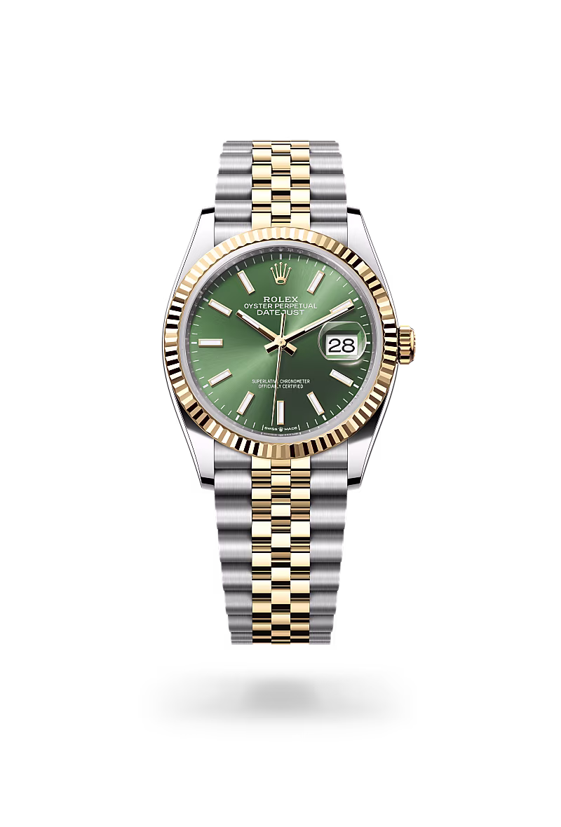 Rolex Datejust Yellow Rolesor - combination of Oystersteel and yellow gold M126233-0057 - swiss watch