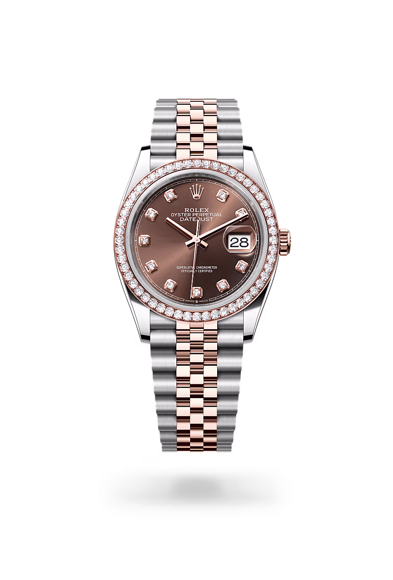 Rolex Datejust Everose Rolesor - combination of Oystersteel and Everose gold M126281RBR-0041 - swiss watch