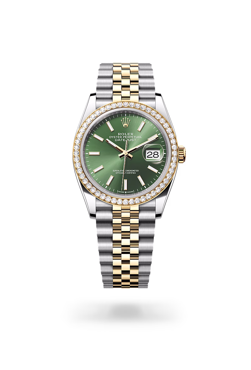 Rolex Datejust Yellow Rolesor - combination of Oystersteel and yellow gold M126283RBR-0043 - swiss watch