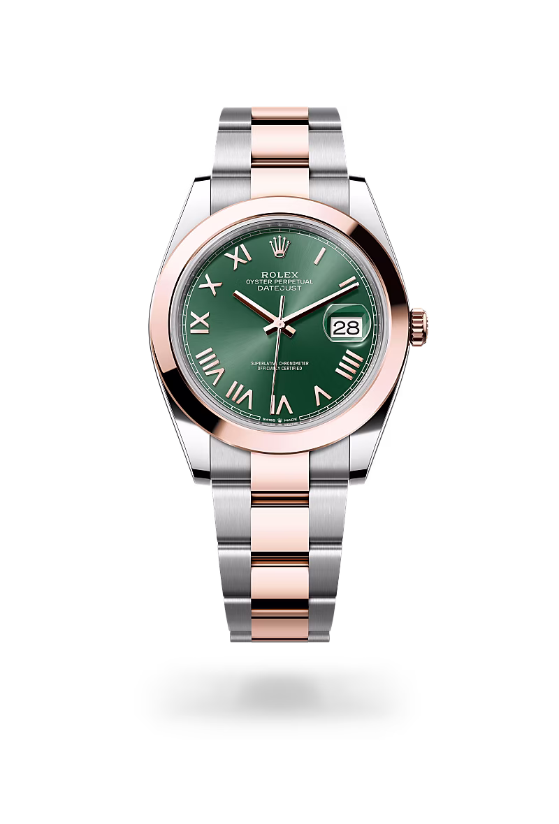Rolex Datejust Everose Rolesor - combination of Oystersteel and Everose gold M126301-0021 - swiss watch