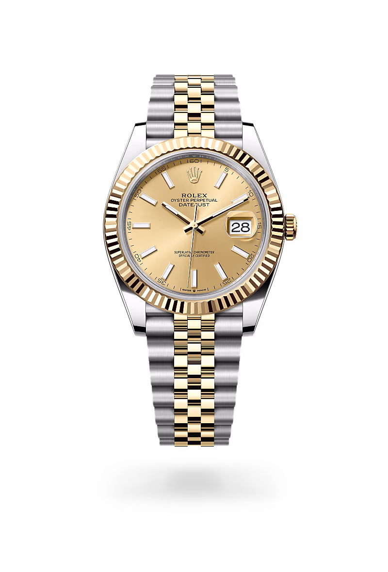 Rolex - Datejust 41 - Oyster, 41 mm, Oystersteel and yellow gold M126333-0010