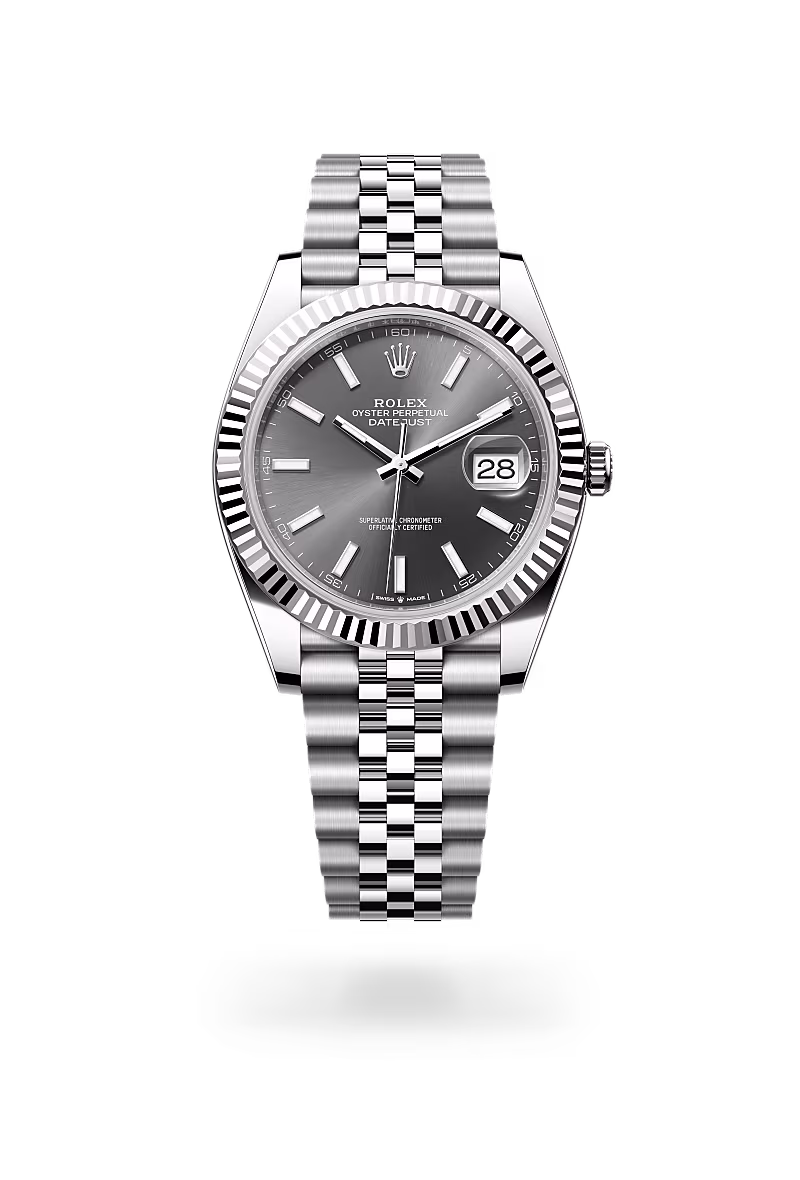 Rolex - Datejust 41 - 41 mm, Oyster, Oystersteel and white gold M126334-0014