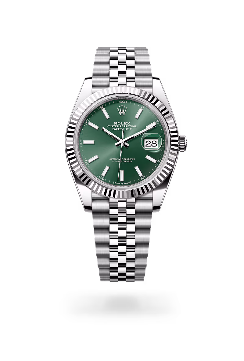 Rolex - Datejust 41 - 41 mm, Oyster, Oystersteel and white gold M126334-0028