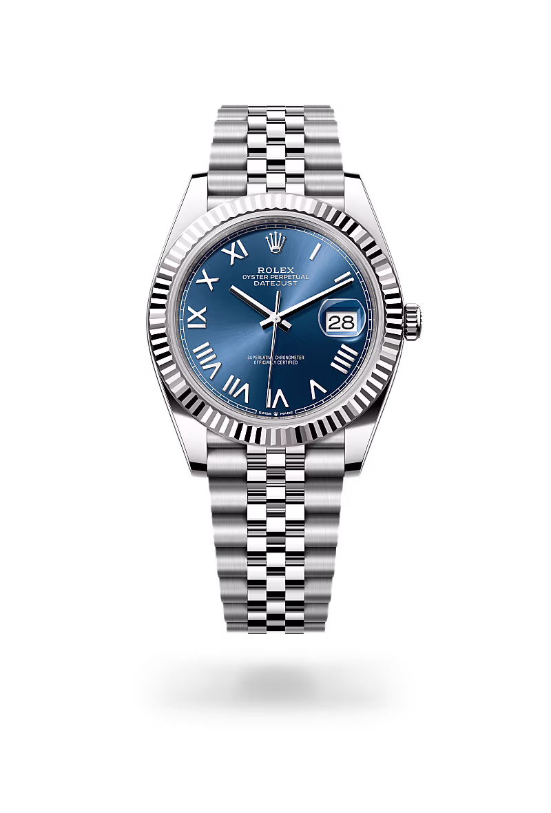 Rolex Datejust White Rolesor - combination of Oystersteel and white gold M126334-0038 - swiss watch