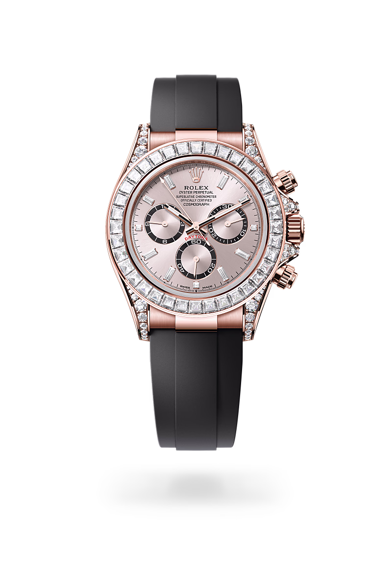 Rolex - Cosmograph Daytona - Oyster, 40 mm, Everose gold and diamonds M126535TBR-0002