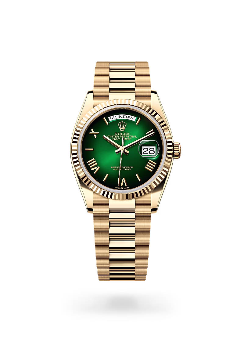 Rolex Day-Date 18 ct yellow gold M128238-0118 - swiss watch