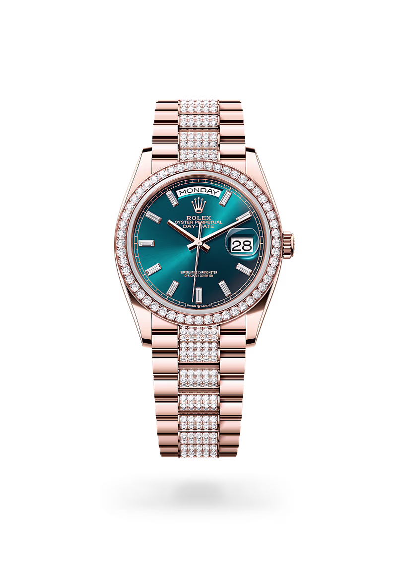 Rolex Day-Date 18 ct Everose gold M128345RBR-0084 - swiss watch