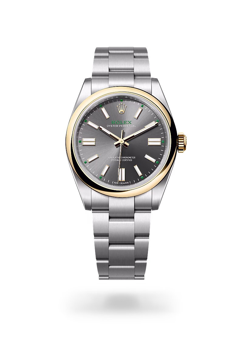 Rolex Oyster Perpetual Yellow Rolesor - combination of Oystersteel and yellow gold M134303-0001 - swiss watch