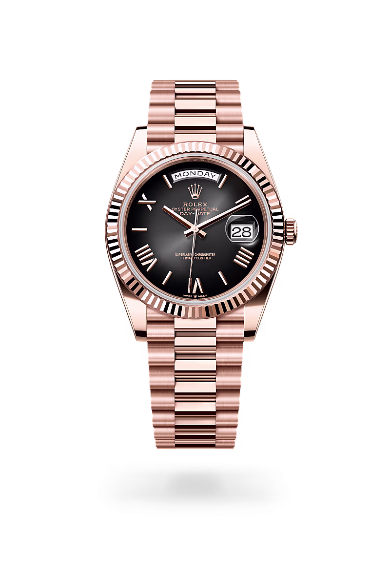 Rolex - Day-Date 40 - Oyster, 40 mm, Everose gold M228235-0055