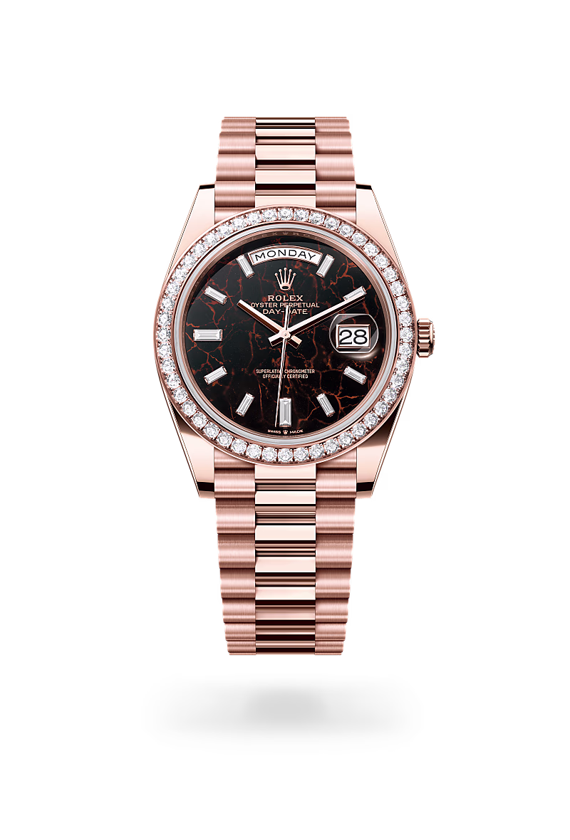 Rolex Day-Date 18 ct Everose gold M228345RBR-0016 - swiss watch