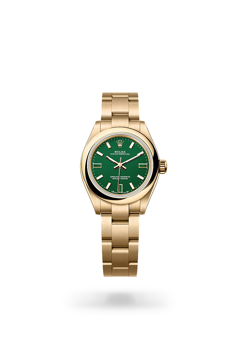 Rolex Oyster Perpetual 18 ct yellow gold M276208-0002 - swiss watch