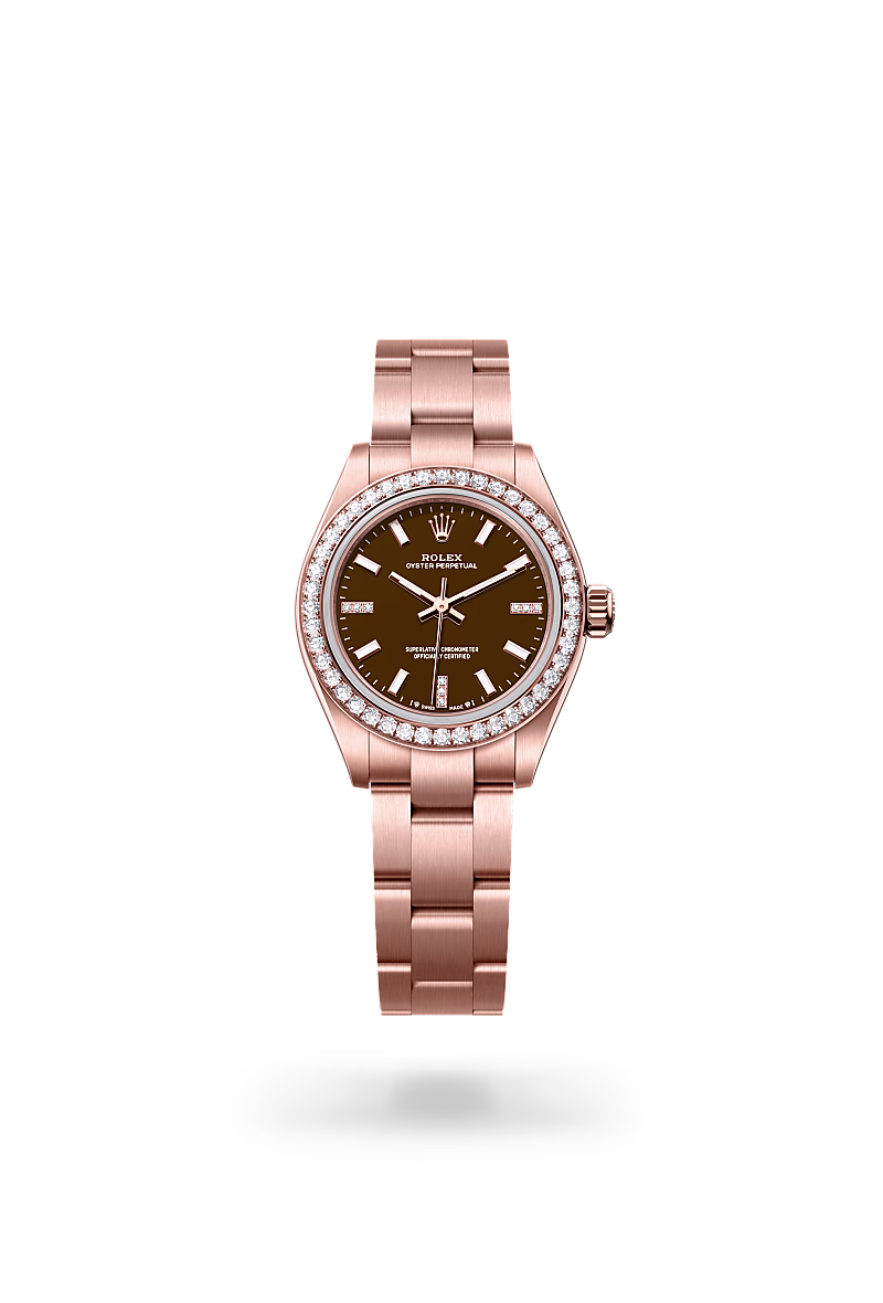Rolex Oyster Perpetual 18 ct Everose gold M276245RBR-0002 - swiss watch