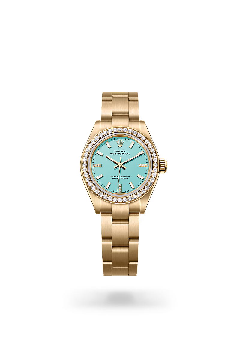 Rolex Oyster Perpetual 18 ct yellow gold M276248RBR-0001 - swiss watch