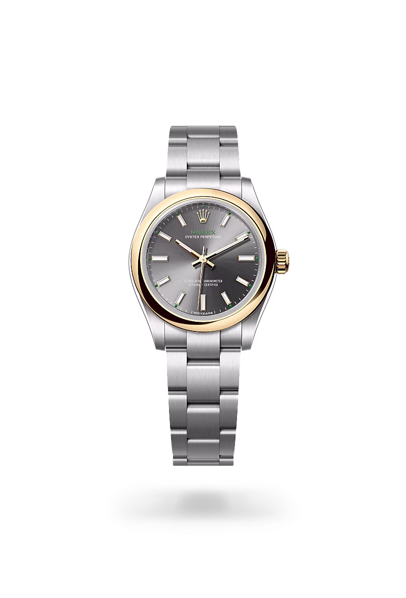 Rolex Oyster Perpetual Yellow Rolesor - combination of Oystersteel and yellow gold M277203-0001 - swiss watch