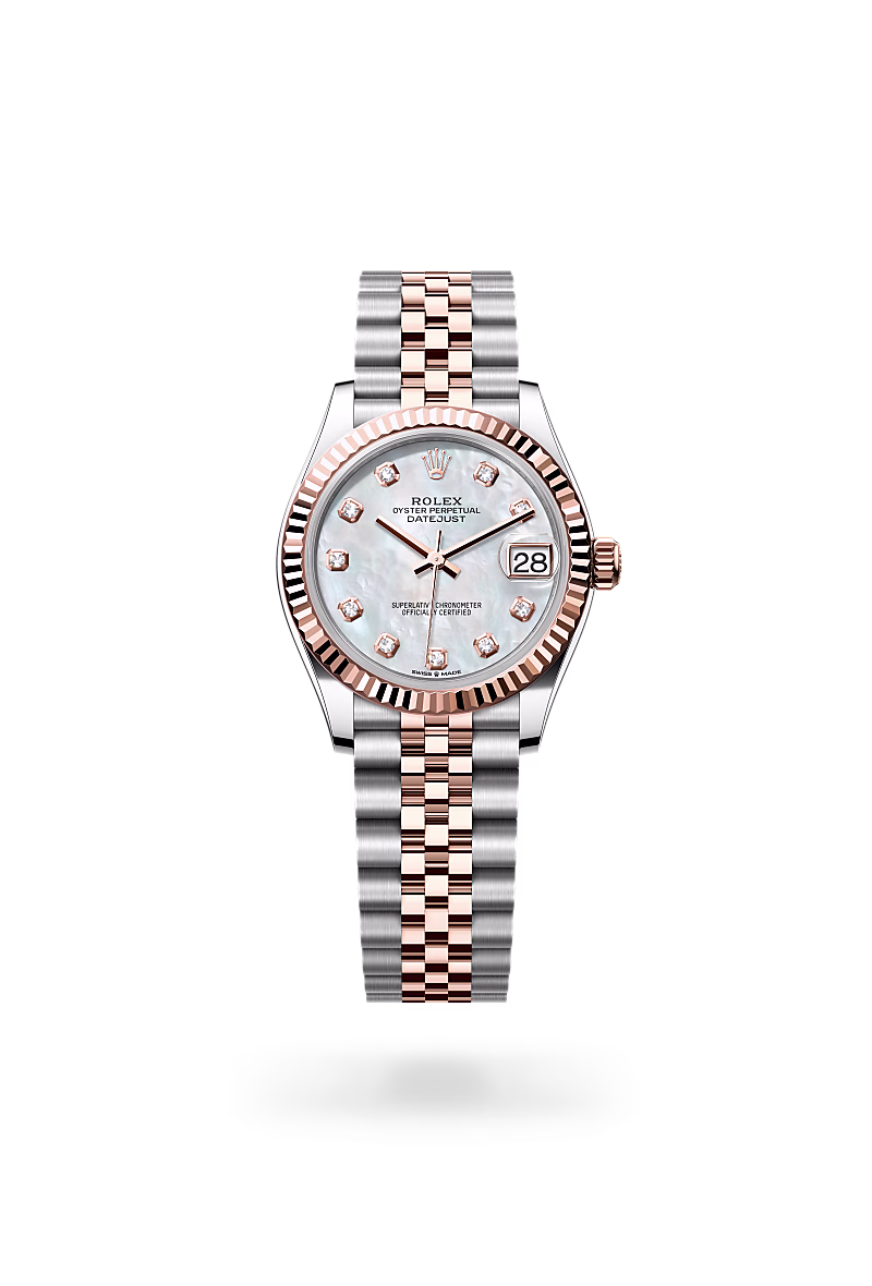 Rolex Datejust Everose Rolesor - combination of Oystersteel and Everose gold M278271-0026 - swiss watch