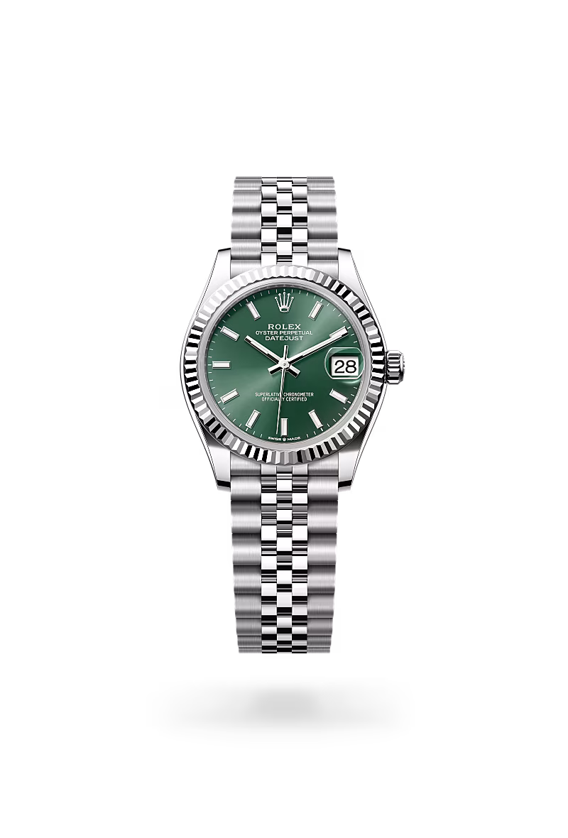 Rolex Datejust White Rolesor - combination of Oystersteel and white gold M278274-0018 - swiss watch