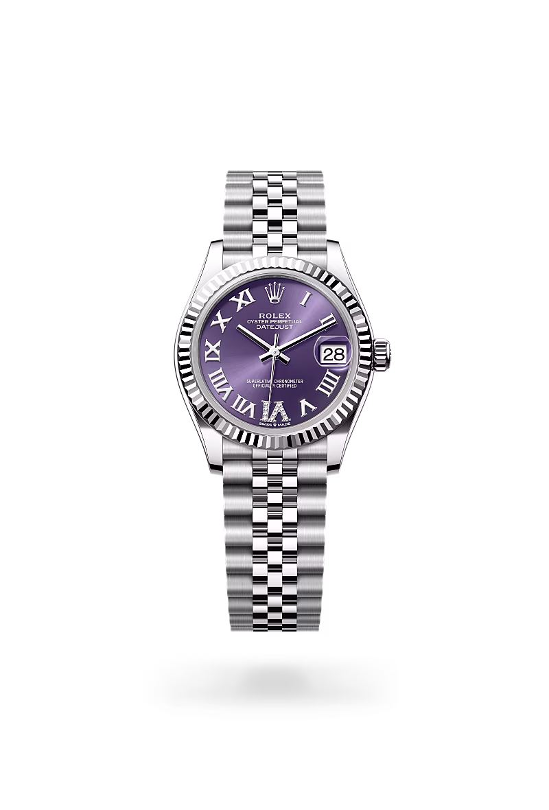 Rolex Datejust White Rolesor - combination of Oystersteel and white gold M278274-0026 - swiss watch