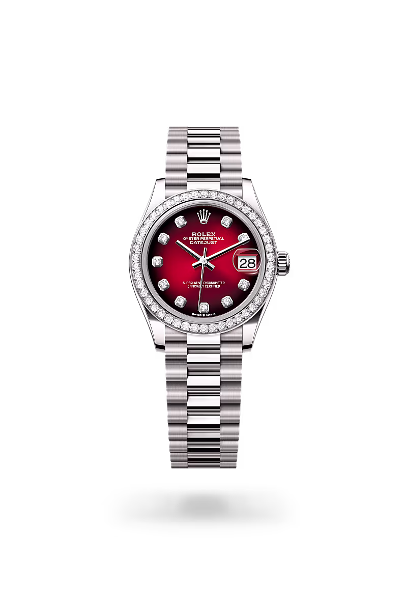 Rolex - Datejust 31 - 31 mm, Oyster, white gold and diamonds M278289RBR-0028