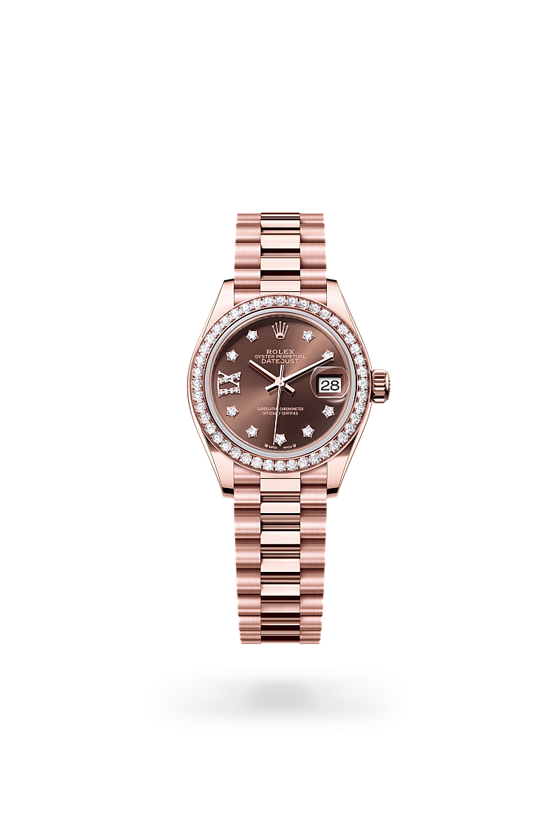 Rolex Lady-Datejust 18 ct Everose gold M279135RBR-0001 - swiss watch