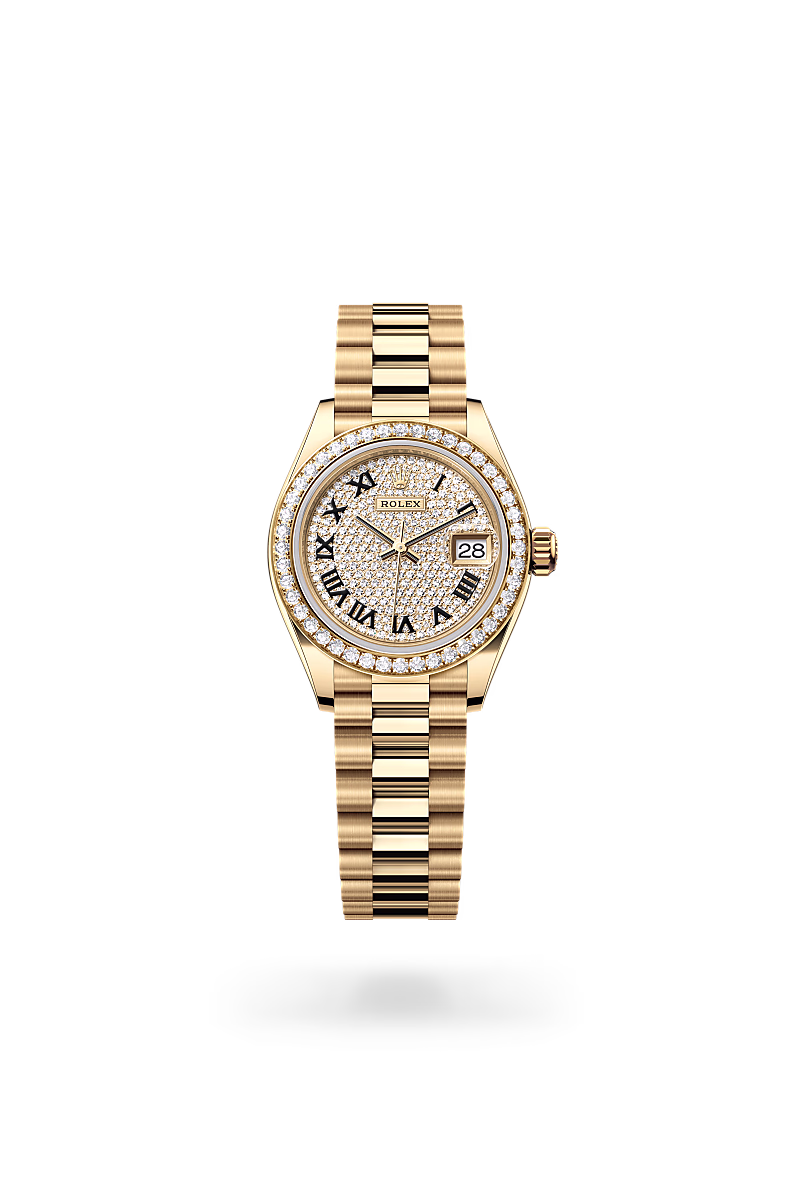 Rolex Lady-Datejust 18 ct yellow gold M279138RBR-0029 - swiss watch