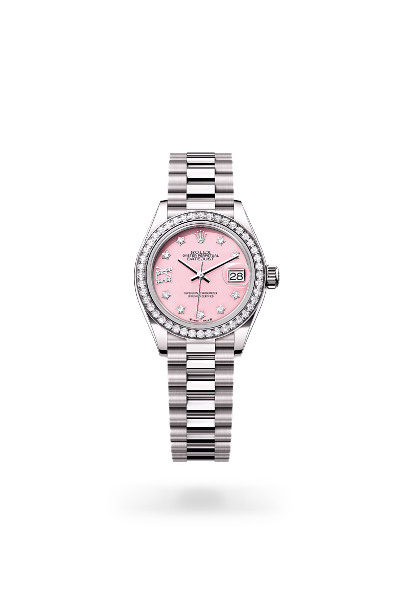 Rolex Lady-Datejust 18 ct white gold M279139RBR-0002 - swiss watch