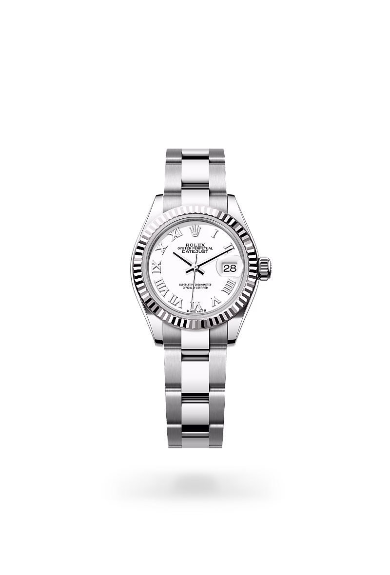 Rolex - Lady-Datejust - Oyster, 28 mm, Oystersteel and white gold m279174-0020