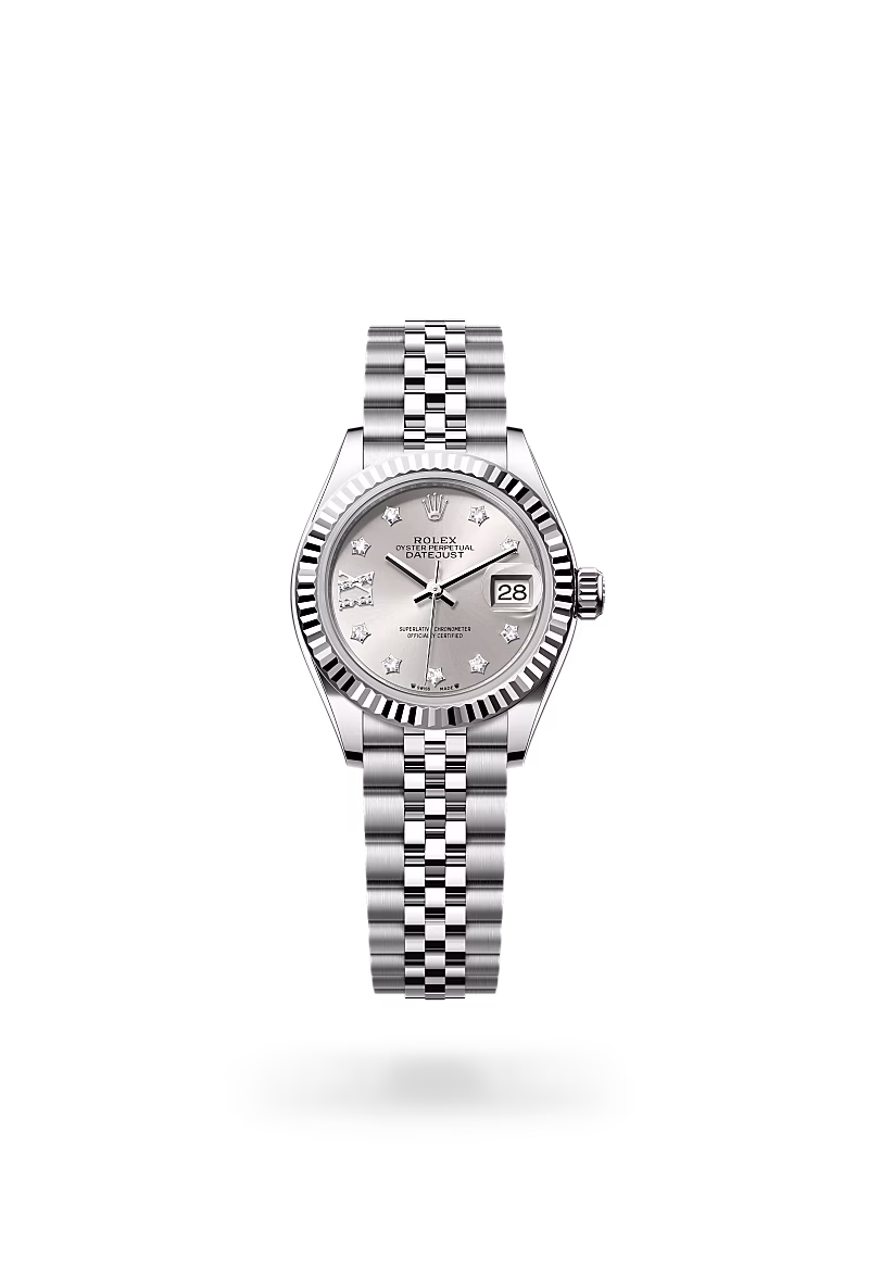Rolex Lady-Datejust White Rolesor - combination of Oystersteel and white gold M279174-0021 - swiss watch