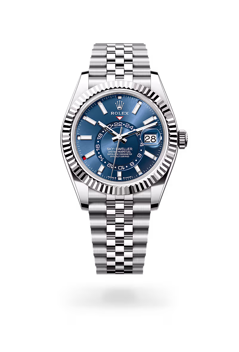 Rolex Sky-Dweller White Rolesor - combination of Oystersteel and white gold M336934-0006 - swiss watch