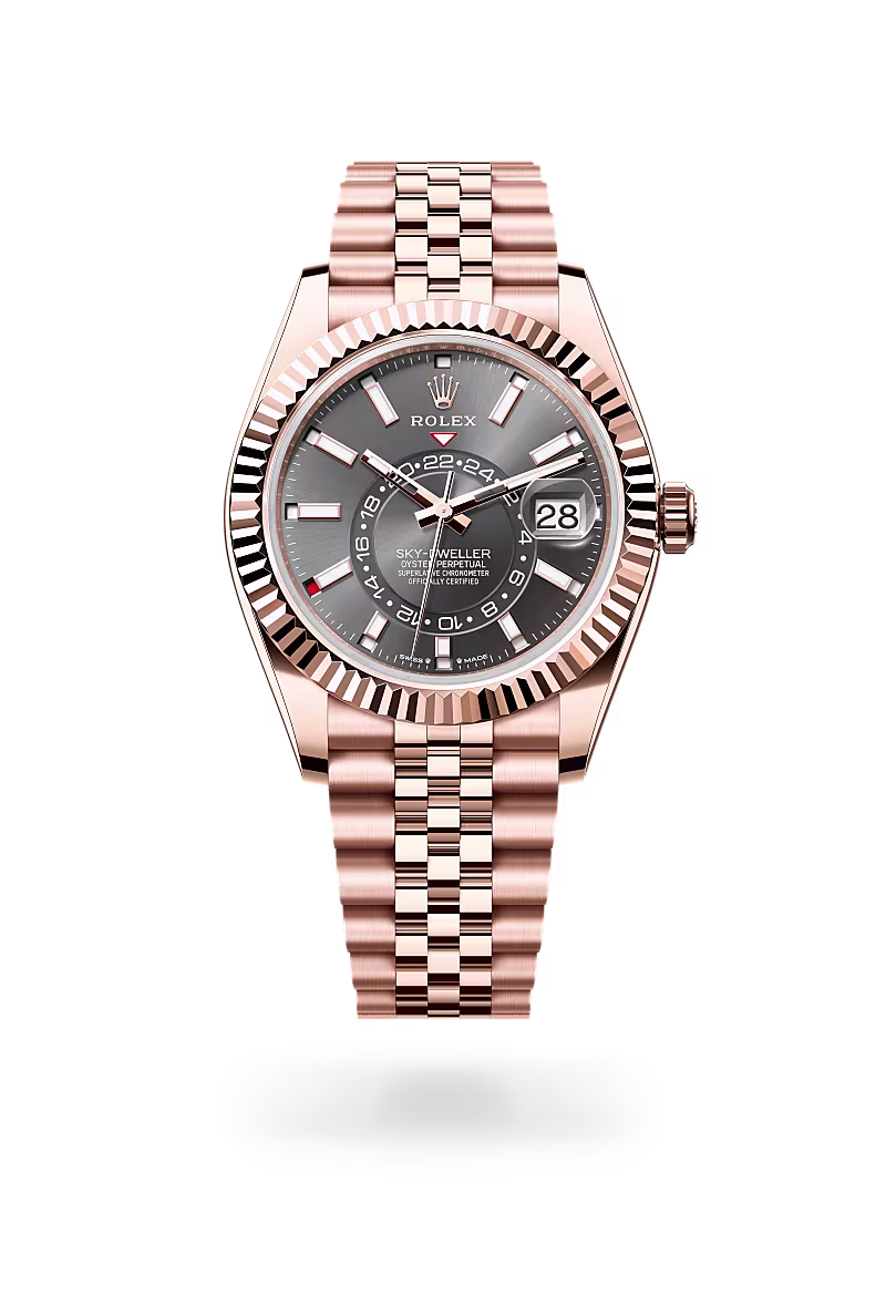 Rolex Sky-Dweller 18 ct Everose gold M336935-0008 - swiss watch
