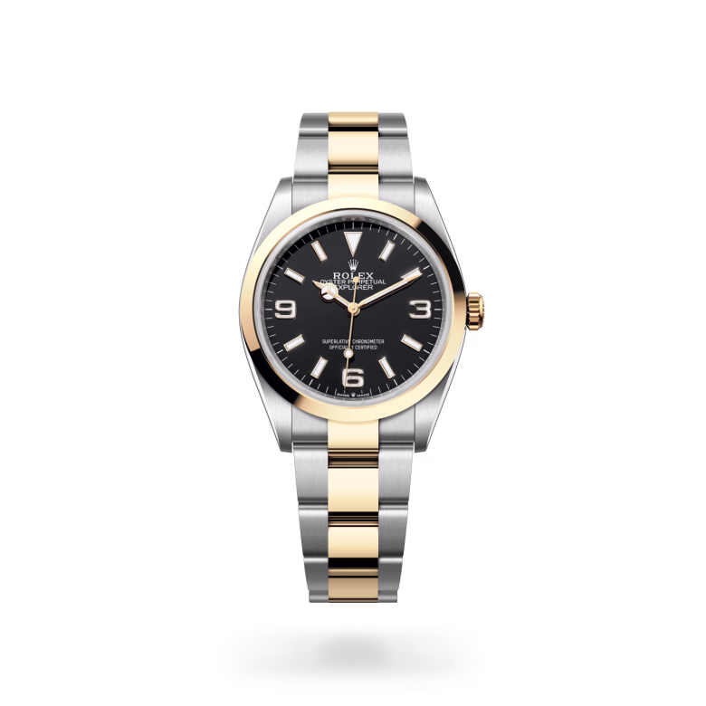 Rolex Explorer Yellow Rolesor - combination of Oystersteel and yellow gold M124273-0001 - swiss watch