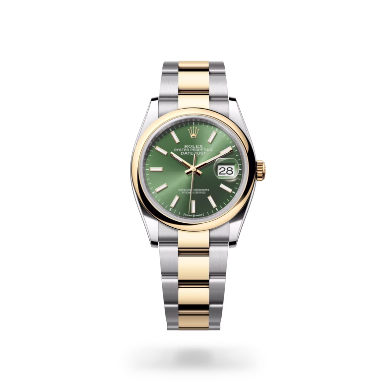 Rolex Datejust Yellow Rolesor - combination of Oystersteel and yellow gold M126203-0058 - swiss watch