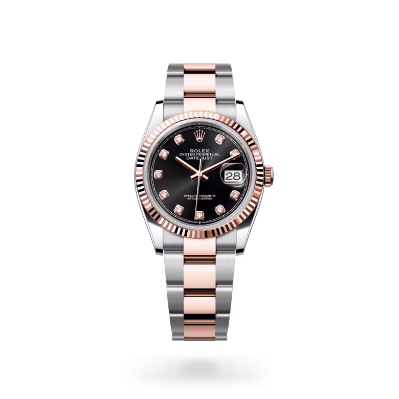 Rolex Datejust Everose Rolesor - combination of Oystersteel and Everose gold M126231-0020 - swiss watch