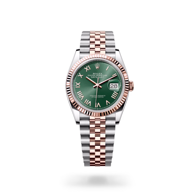 Rolex Datejust Everose Rolesor - combination of Oystersteel and Everose gold M126231-0051 - swiss watch