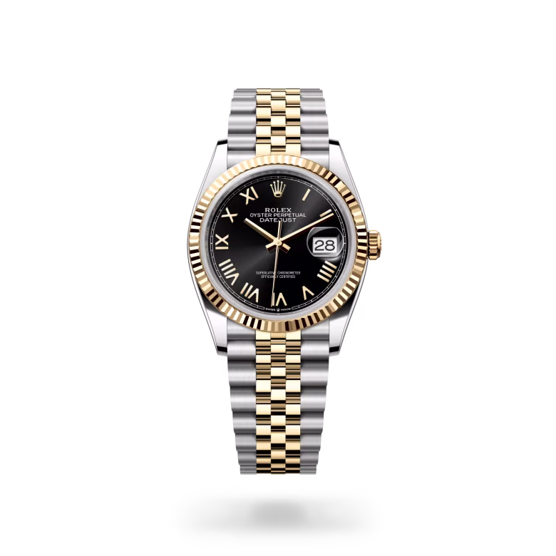 Rolex Datejust Yellow Rolesor - combination of Oystersteel and yellow gold M126233-0055 - swiss watch